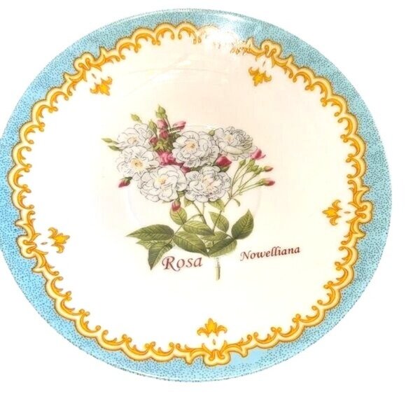 Kent Pottery Rosa Nowelliana Decorative Plate 6" - Picture 1 of 3